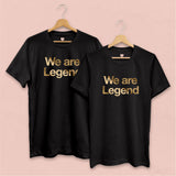 We Are Legend- Set di 2 Tee Nere