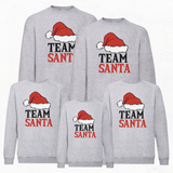 Felpa Team Santa Family Xmas