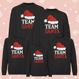 Felpa Team Santa Family Xmas