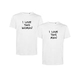 I Love This... - Set di 2 Tee Bianche