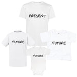 Present+Future - Set di 2 Tee Bianche.
